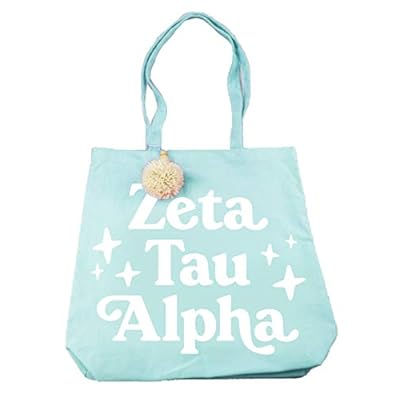 Buy Sorority Shop Zta Tote Bag Zeta Tau Alpha Teal And White Retro Pom Pom Canvas Tote Bag Sorority Retro Tote Sorority Gift Online In Indonesia B08jd335k8 Buy Sorority Shop Zta Tote Bag Zeta Tau Alpha Teal And White Retro Pom Pom Canvas Tote Bag Sorority Retro Tote Sorority Gift Online In Indonesia B08jd335k8
