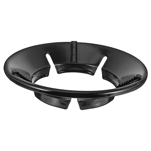 Gatuida Windproof Gas Stove Wok Ring Stand 5-Notch Iron Pan Support Rack Direct Fit for Household Cooktop Gas Stove Accessories