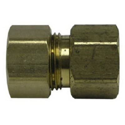 Brass Craft Service Parts 462-6-6X P 0.37 x 0.37 Flare Compression Adapter