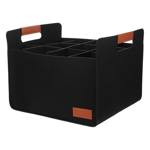 Bolsa portátil para almacenar vino con asa: organizador reutilizable de botellas