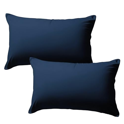 Opiniones de Cojines los 10 mejores. 45 Yamel Hogar Almohada 2 Pack tamaño estandar Microfibra Suave - Marino