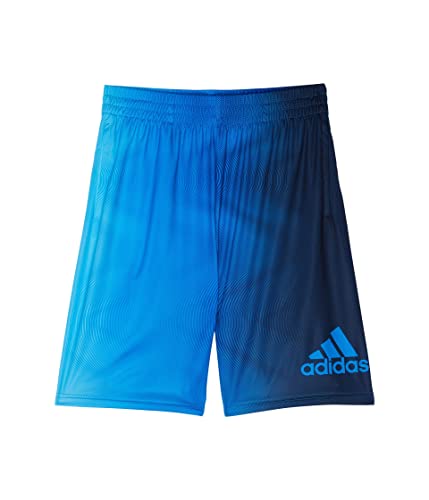 adidas Boy's Feel Free Shorts (Bid Kids) Blue Rush XL (18-20 Big Kid)