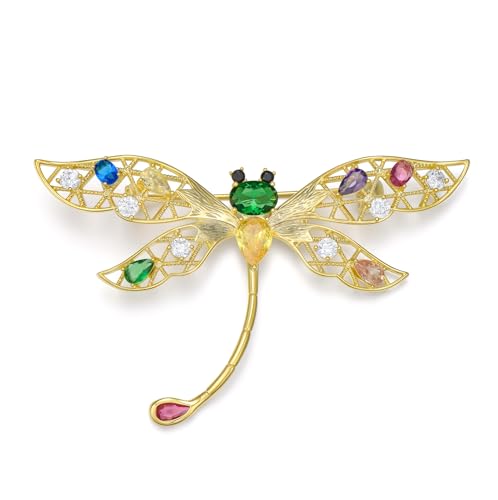 Image of Fashion Dragonfly Booch Pin Jewelry Gift for Women