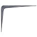 6" X 8" Grey Enamel Steel Shelving Bracket