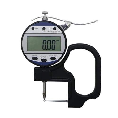 Medidor Electrónico de Espesores Digital 5320-10 / 5321-10, Rango 0-10 mm, Resolución 0.01 mm, para Metales y Plásticos miniatura 1