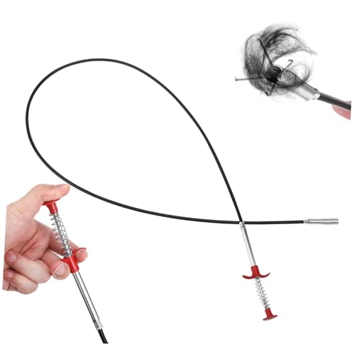 Gadpiparty recolector de baños removedor de obstrucciones de drenaje de cabello fontaneros tubo Limpiador de obstrucciones Desatascador de cañerías herramienta de dragado de fregadero páginas