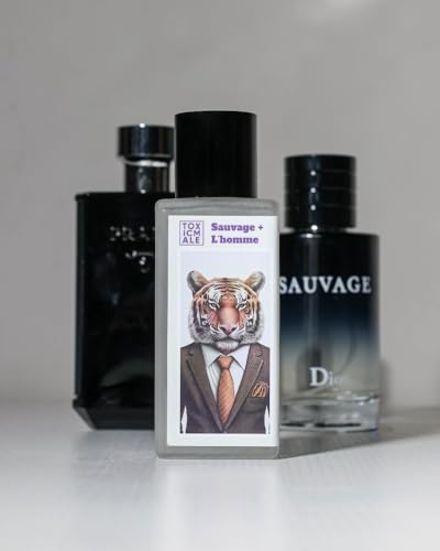 Image of TOXICMALE Sauvage + L?homme | Perfect Long lasting Men's perfume for Office | perfumes for men | Gift for him | TMA17 | 50 ml perfume | TM Perfume House