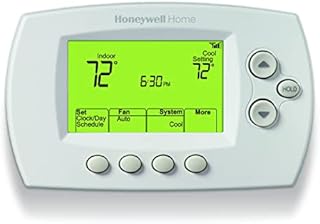 Honeywell Home Wi-Fi 7-Day Programmable Thermostat (RTH6580WF), Requires C Wire, Works with Alexa
