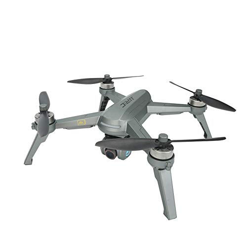 Silber RC Quadrocopter mit 7,6 V 2420 mAh Li-Po-Akku JJR / C X5P EPIK und Schwanzloser Motor 2,4 GHz 4 Kanäle 5G WiFi FPV 4K Kamera GPS RC