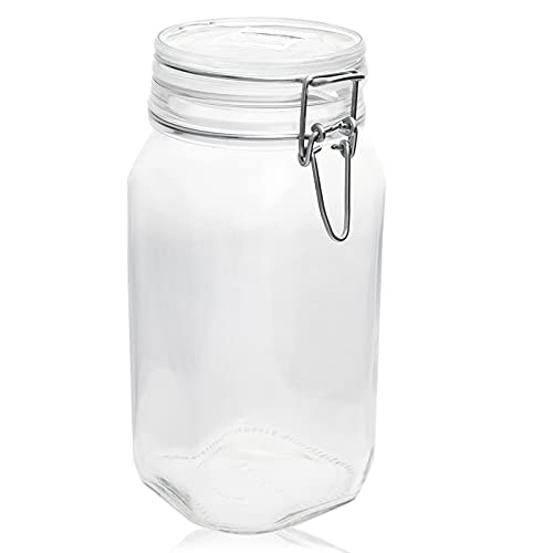 BORMIOLI ROCCO Square Fido Jar 1.5 lt, 1 EA
