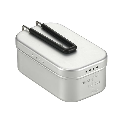 CAMPINGMOON Mess Tin 0.65L Aluminium Camping Cookware Extreme Thick S-1609