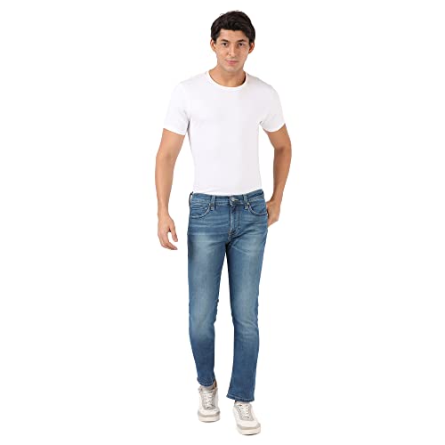 Image of Lee Men's Travis Slim Fit Mid-Rise Jeans