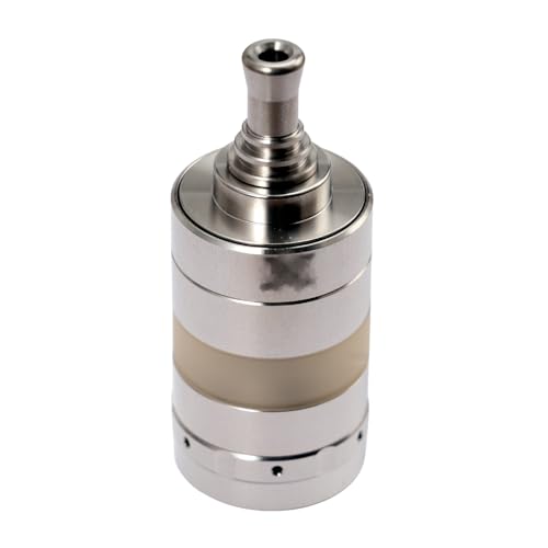 KF X Style 316 Edelstahl 24mm MTL RTA Verdampfer 4ml Tank AEROKON Airflow Single Coil by shen ray