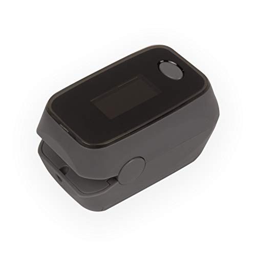 Image of Equinox EQ-OP-109 Pulse Oximeter with Accurate Blood Oxygen Saturation & Pulse Rate (Black, Pack of 1)
