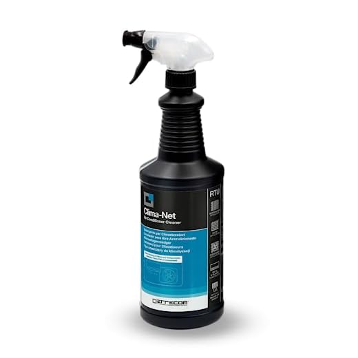 Errecom Clima-Net, Detergente per Climatizzatori, Filtri, Batterie alettate e Unità esterne, 1 L
