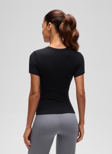Image of CRZ YOGA Softembrace High Neck T-Shirt