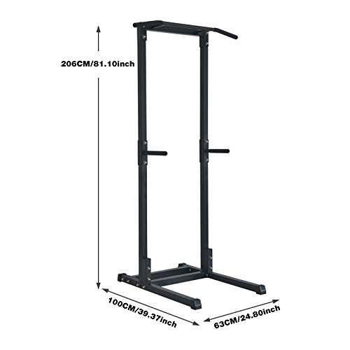 K KiNGKANG Power Tower Home Gym Commercial No Shaking Pull-Up Station Dip Station Workout Equipment, KK-LQ