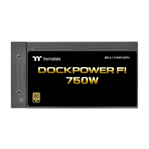 Image of Thermaltake Dockpower FI 750W ATX 3.1 Full Modular 80+ Gold Power Supply