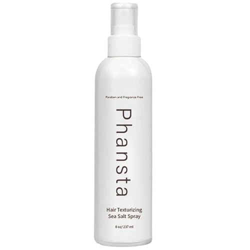 Spray de sal marina - Spray texturizante natural para el cabello de 237 ml, bruma para el cabello para estilos ondulados y rizados, potenciador de rizos, volumen, textura, potenciador de grosor para h