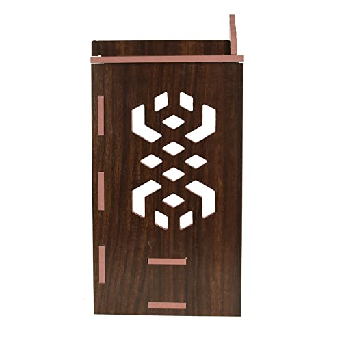 Krupasadhya Wooden Art Wall Hanging Temple for Home and Shop, Office and Home showpiece Temple (444T) 4