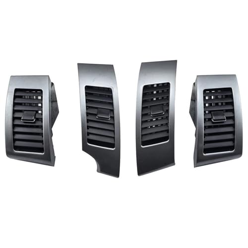 Grille ventilation Mitsubishi Outlander 2010 aérateurs de console centrale interne x4