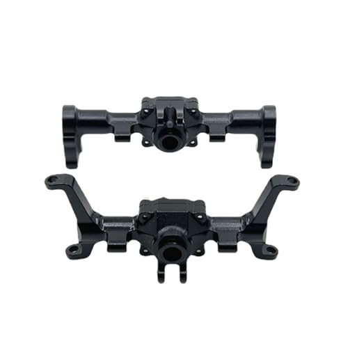 Essieux FCX24 anti-casse en métal noir pour remplacer le plastique FMS 1/24