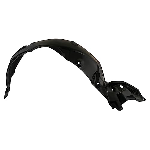 Image of TRQ Front Driver and Passenger Side Inner Fender Liner Set Compatible with 2011-2013 Toyota Corolla
