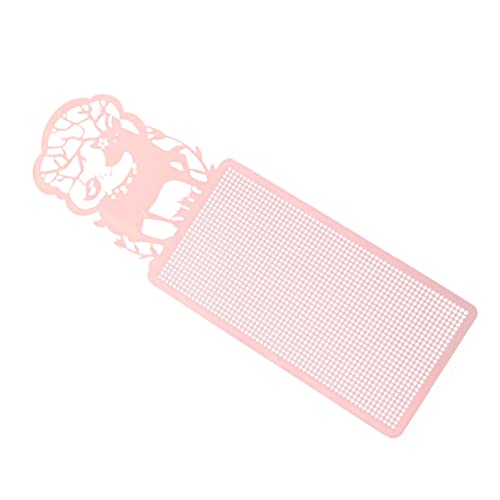 DOITOOL Metal Embroidery Bookmark Hollow Animal Pattern Yarn Art DIY Cross Stitch Craft Yarn Canvas Sheets