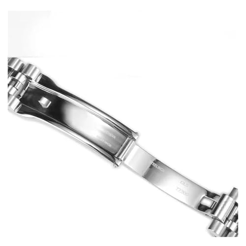 Bracelet de montre acier 20mm compatible Rolex Datejust 904L - 4