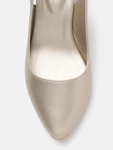 Image of Marc Loire Women's Pointed Toe Block Heel Pumps for Office, Party and Formal Occasions