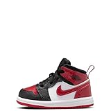 Jordan Air 1 Mid SE Toddler (Black) Size 4