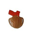 Leather Holster Fit S&W M&P Shield 9mm OWB Hand Tooled Pancake Style Tactical Cowboy Carry EDC...