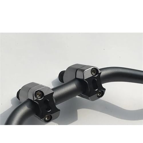Abrazadera elevadora manillar moto 28 mm CNC de aluminio 1 1/8" 5