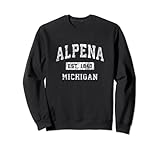 Photo Gallery alpena michigan mi vintage design classico affermato felpa Photo Gallery alpena michigan mi vintage design classico affermato felpa