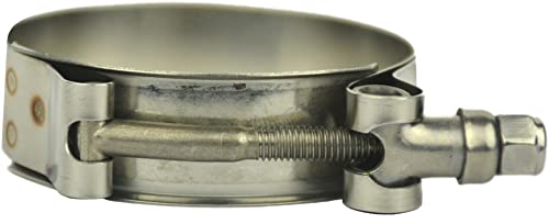Pro Tie 33741 Sae Size 48 T-Bolt All Stainless Hose Clamp, 2-3/8" To 2-11/16" #TOP2