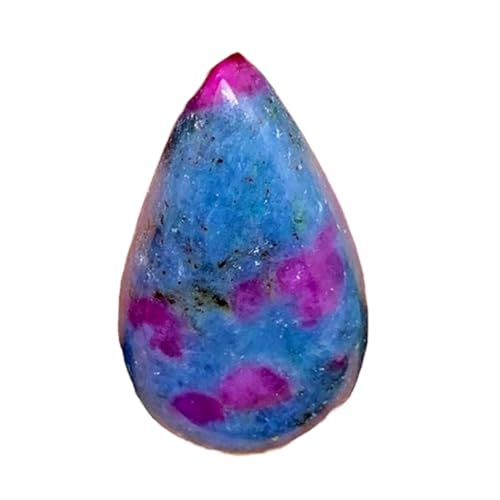 Rubis naturel Kyanite poire 28x16mm pour création de bijoux DIY