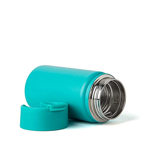 Copo Térmico Tumbler com Infusor (Turquesa) PACCO