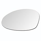 Glas zum Kleben, mit doppelseitigem Klebeband auf der Rückseite