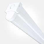 LEDBRITE 5ft Batten Light Ceiling Light Fitting 3CCT Tri Colour 29W - 52W 7800 Lumens Strong Construction Ultra Output Energy Efficient Ceiling Light for Office, Bathroom, Kitchen, Garage, Warehouse