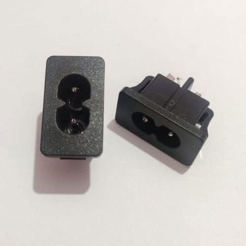SP ELECTRON AC-09 2 Pin Lock Type Socket (Pack of 5) 1