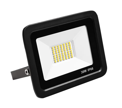 Radiador LED de 30W plano y orientable para acabar con las zonas oscuras en el garaje