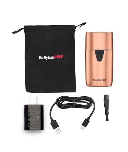 Image of BaBylissPRO UVFOIL UV-Disinfecting Metal Single-Foil Shavers