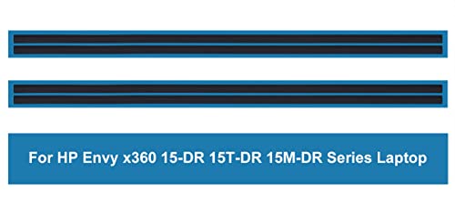 image for KBRPARTS 2PC Replacement Laptop Rubber Feet Strips for HP Envy x360 15