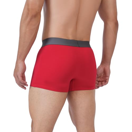 Image of Bonjour Men's Cotton Comfort Trunk - Soft Breathable Everyday Underwear (Pack of 1)