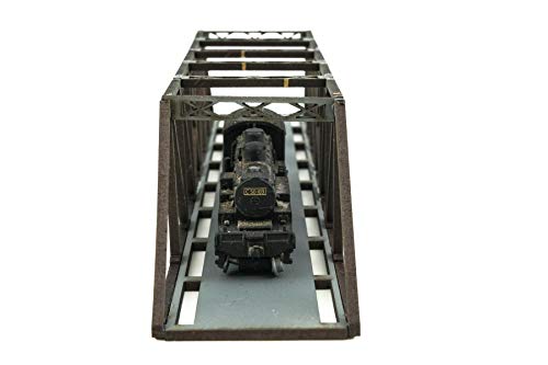 War World Scenics Single Track N-Gauge Mdf Girder Bridge 200Mm (Choose Colour) – Railway Modelling Scale Railroad Model Diorama Rail Layout Landscape Construction #TOP6