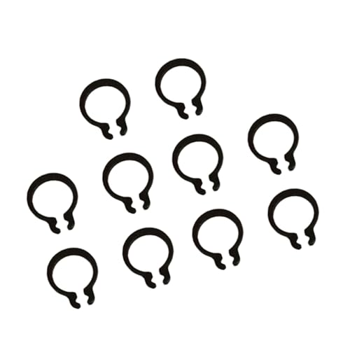 HUAJINGKEJI Lot de 10 pinces à pain pour machine à pain - Accessoires sécurisés pour seau à pain et pots intérieurs - Pièce de réparation adaptée à divers modèles d'appareils de cuisine Mahcine