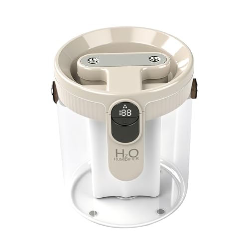 Nikou Humidificador de Aire de 1,5 L, Top-Fill Humidificador de Aire para Bebé, Silenciador Difusor de Aroma Ultrasónico con Luz Nocturna, Boquilla Bidireccional, para Dormitorio, Yoga, Oficina