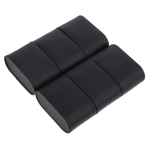 Garneck 6 Piezas Almohada Pequeña De Almacenamiento Mostrar Alfombras Al Aire Libre Almohada Reposacabezas Ventilador De Techo Pantalla Almohadas De Terciopelo Candelabros Cónicos Pu Black