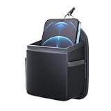 Organisation bien rangée : conçue avec plusieurs compartiments, cette pochette de rangement pour grille d'aération de voiture garde votre voiture bien rangée en organisant les téléphones, les banques d'alimentation et les cartes, ce qui facilite la gestion des objets personnels lors de vos déplacements ou pendant les journées bien remplies
