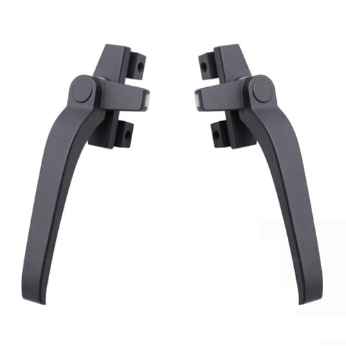 Image of uPVC Window Handle Replacement 2pcs Reversible Left Right(Gray)